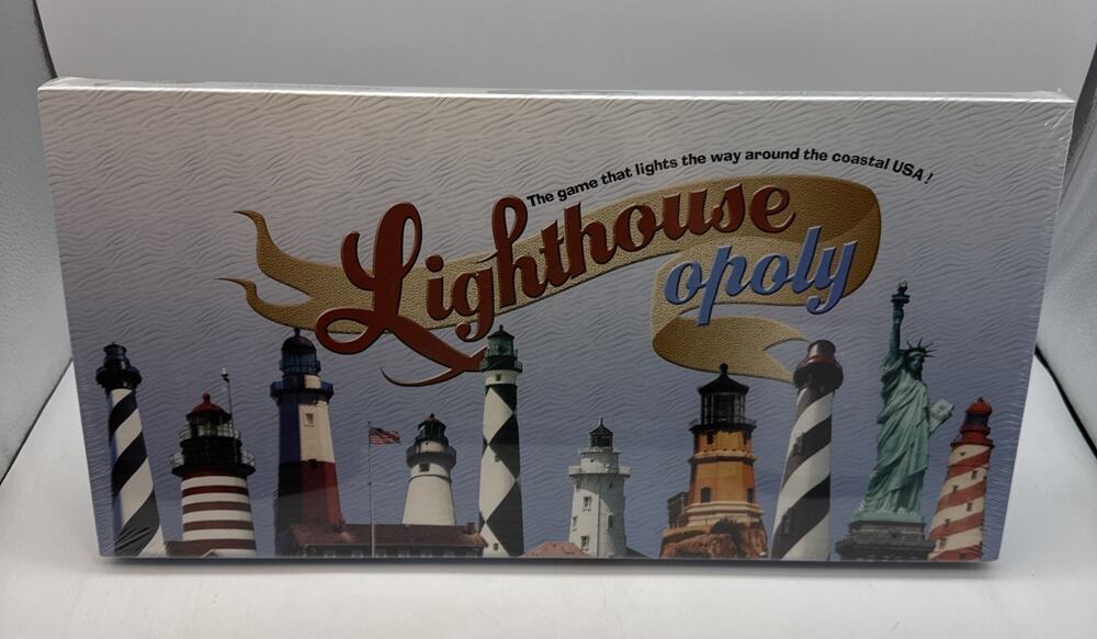 Lighthouse Opoly Late for The Sky Board Game - New Sealed